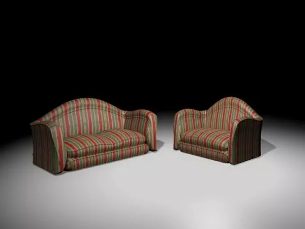 Fabric Sofa Sets 3d model Fabric Sofa Sets 3d model