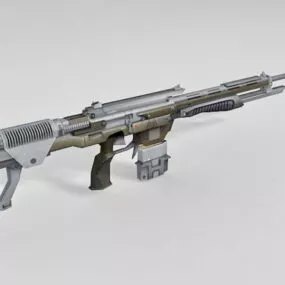 Sniper Rifle 3d model