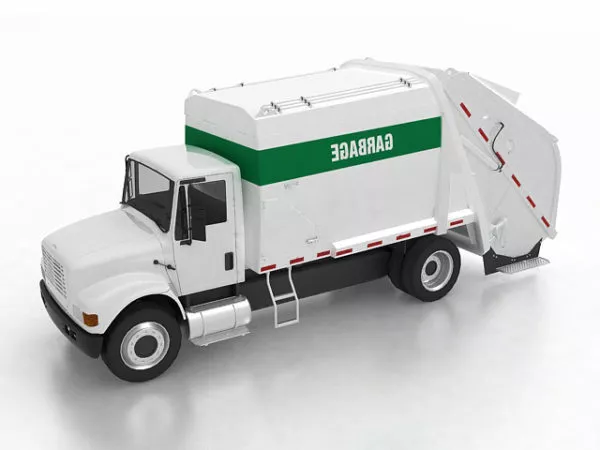 Old Cargo Container 3d model