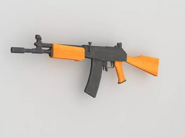 Ak47 Assault Rifle Pack 3d model