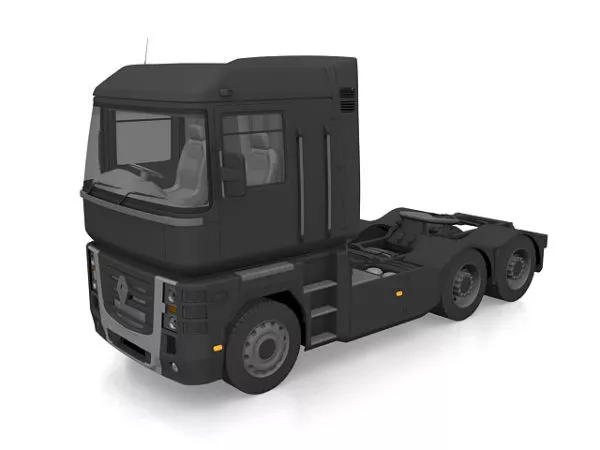 Earth Scraper Vehicle 3d model