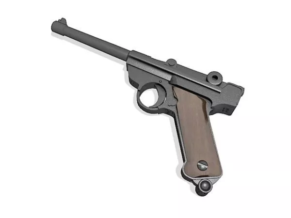 Halo Gaming Handgun 3d model