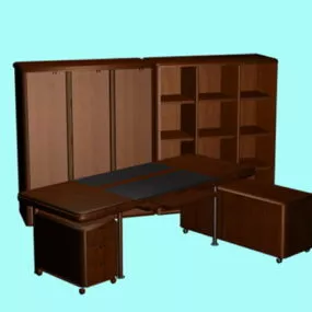Executive Office Furniture Sets 3d model