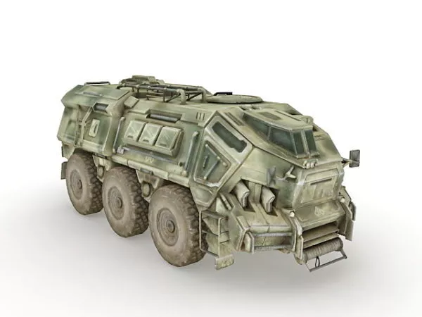 Armoured Fighting Vehicle 3d model Armoured Fighting Vehicle 3d model