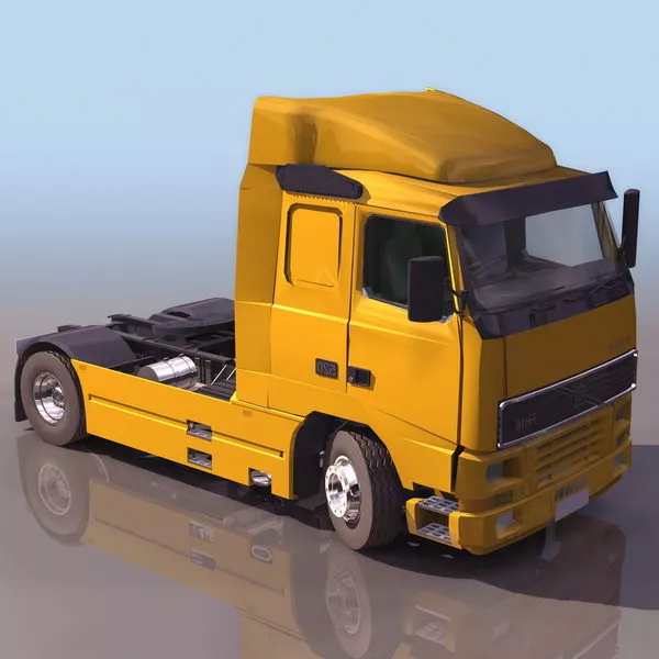 Volvo Head Truck 3d model