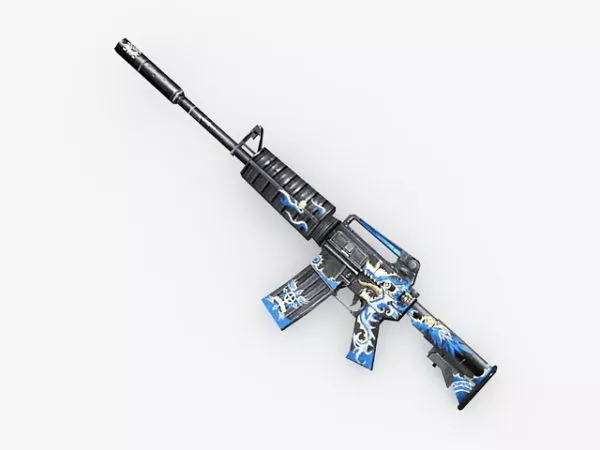 Scifi Sniper Rifle Gun 3d model