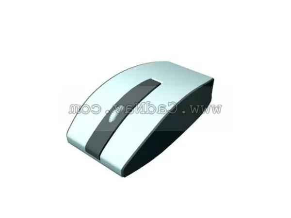 General Pc Computer Case Grey Color 3d model
