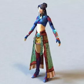 Ancient Chinese Woman 3d model
