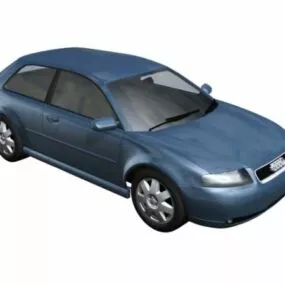 Audi A3 Small Family Car 3d model