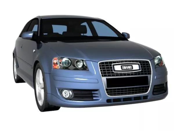 Audi A3 Compact Car 3d model Audi A3 Compact Car 3d model