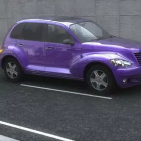 Chrysler Pt Cruiser Compact Car 3d model