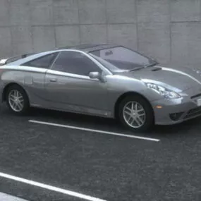 Toyota Celica Sports Car 3d model