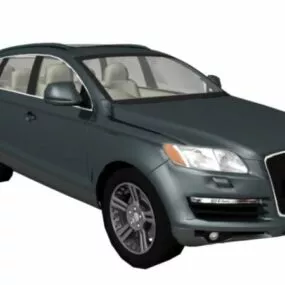 Audi Q7 Luxury Crossover Suv 3d model