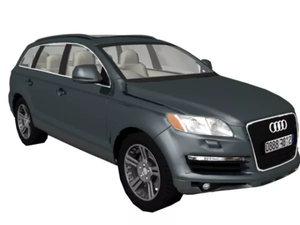Audi Q7 Luxury Crossover Suv 3d model Audi Q7 Luxury Crossover Suv 3d model