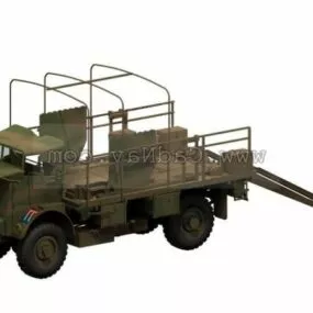 Military Transport Truck 3d model