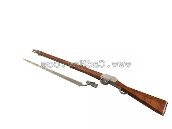 Classic Ak47 Rifle 3d model