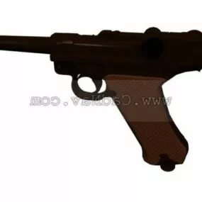 Luger Pistol 3d model