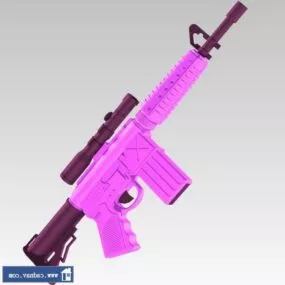 Submachine Gun 3d model