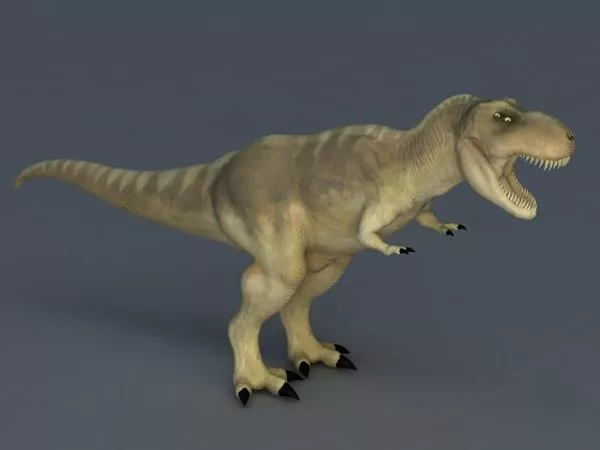 Animated Cartoon Dinosaur 3d model