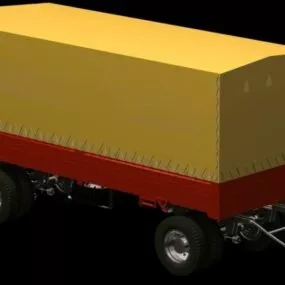Semi-trailer 3d model