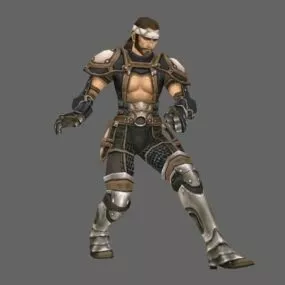 Ancient Korean Warrior 3d model
