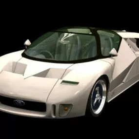 Ford Gt90 Concept Car 3d model