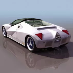 Ford Gt90 Concept Car 3d model
