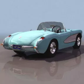Chevrolet Corvette Sports Car 3d model