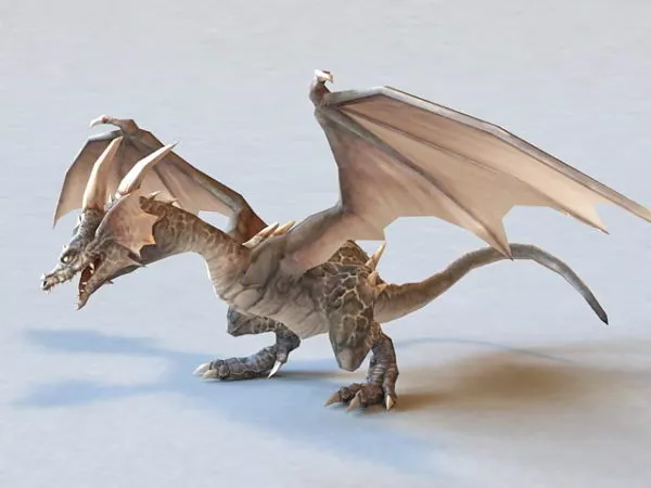 Wyvern Dragon 3d model Wyvern Dragon 3d model