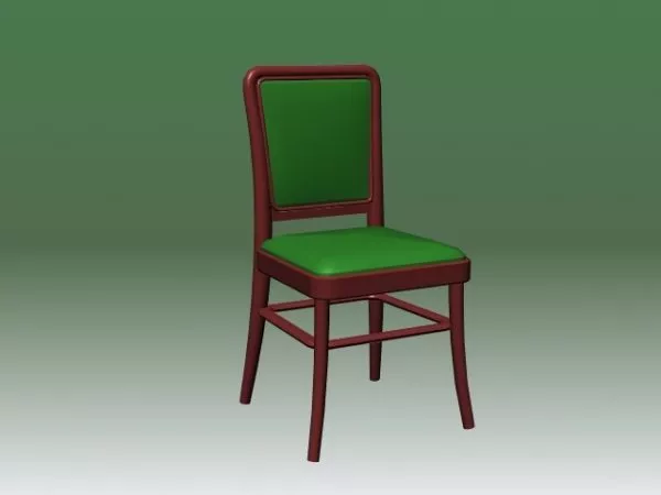 Upholstered Side Chair 3d model Upholstered Side Chair 3d model