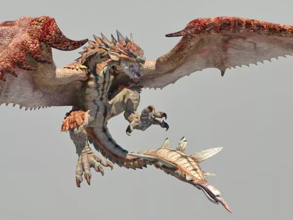Ancient Dragon Ancient Sculpture 3d model