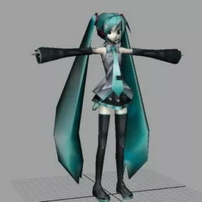 Hatsune Miku 3d model