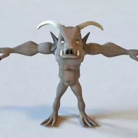 Minotaur Monster 3d model