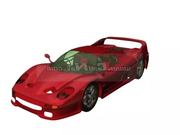 Ferrari F50 3d model Ferrari F50 3d model