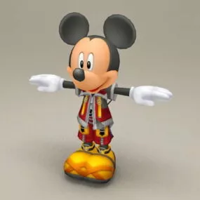 Mickey Mouse 3d model