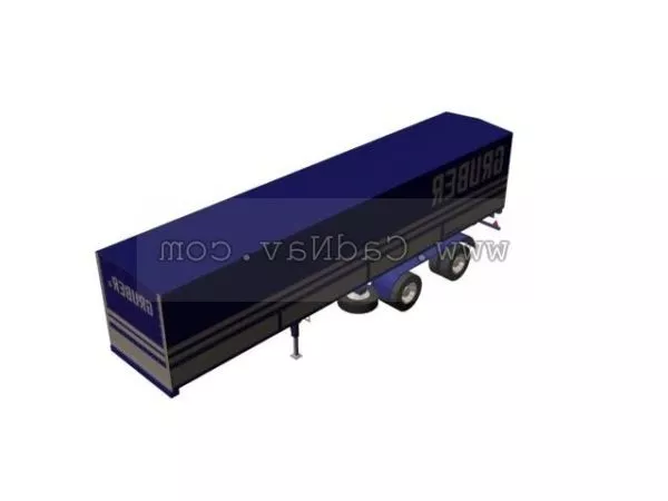 Semi Trailer 3d model Semi Trailer 3d model
