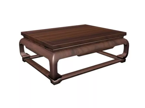 Japanese Tea Table 3d model Japanese Tea Table 3d model