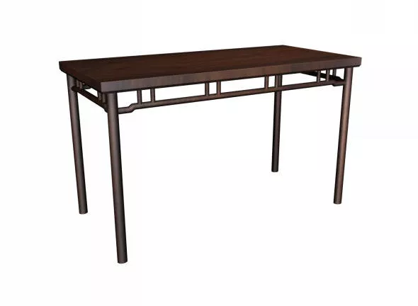 Console Desk Classic Asian Style 3d model