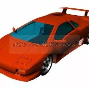 Car Lamborghini Diablo 3d model