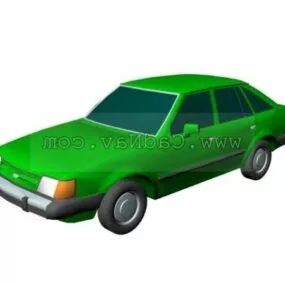 Ford Escort Car 3d model