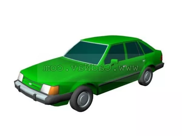 Ford Mustang Gt500 3d model