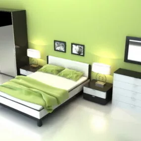 Modern Bedroom Sets 3d model