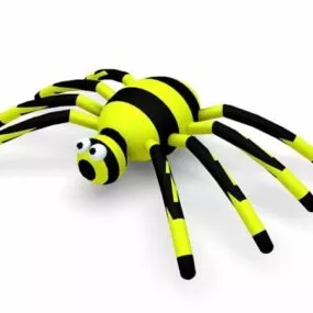 Cartoon Spider 3d model