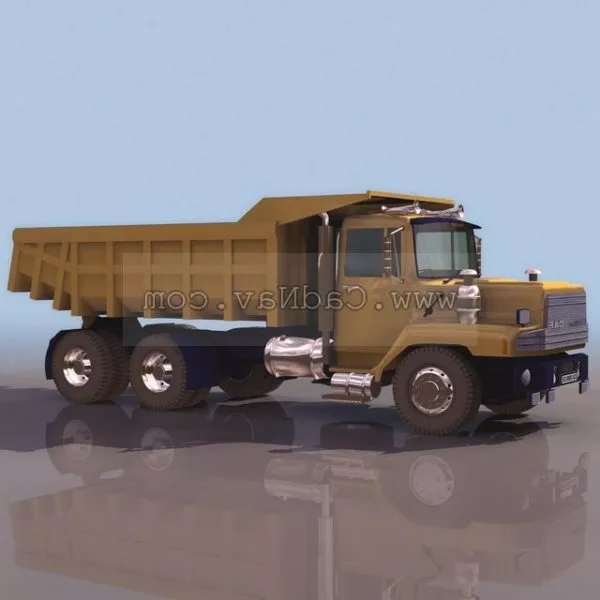 Industry Dump Truck Heavy 3d model Industry Dump Truck Heavy 3d model