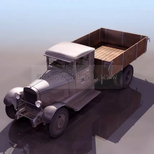 Pickup Truck Heavy 3d model Pickup Truck Heavy 3d model