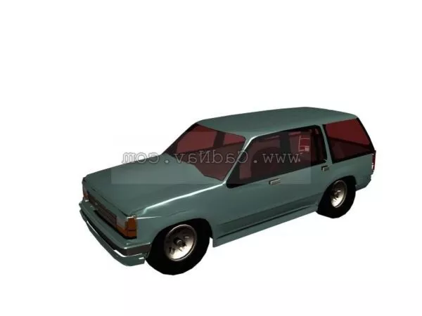 Suv Family Car 3d model Suv Family Car 3d model
