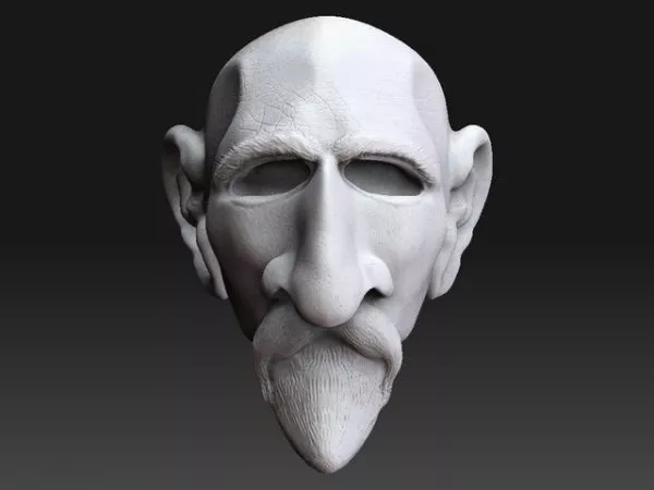 Man Head Michael Williams 3d model