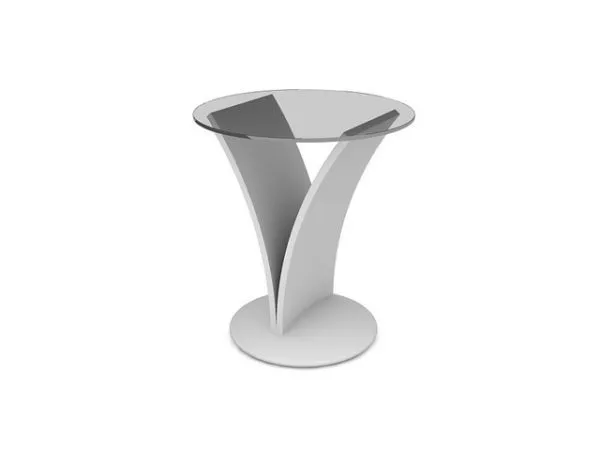 Round Side Table Furniture 3d model Round Side Table Furniture 3d model