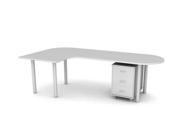 Office Workstation Table Furniture 3d model Office Workstation Table Furniture 3d model