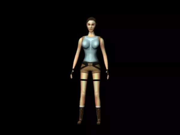 Tomb Raider Lara Croft Character 3d model Tomb Raider Lara Croft Character 3d model